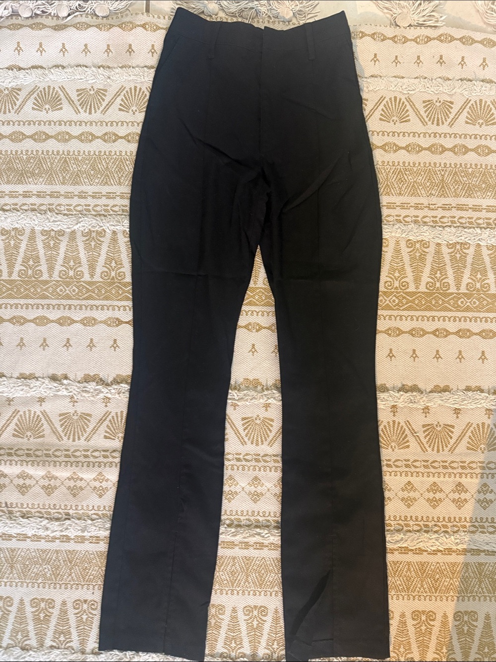 Abercrombie & Fitch Black Women's Straight-Leg Jeans